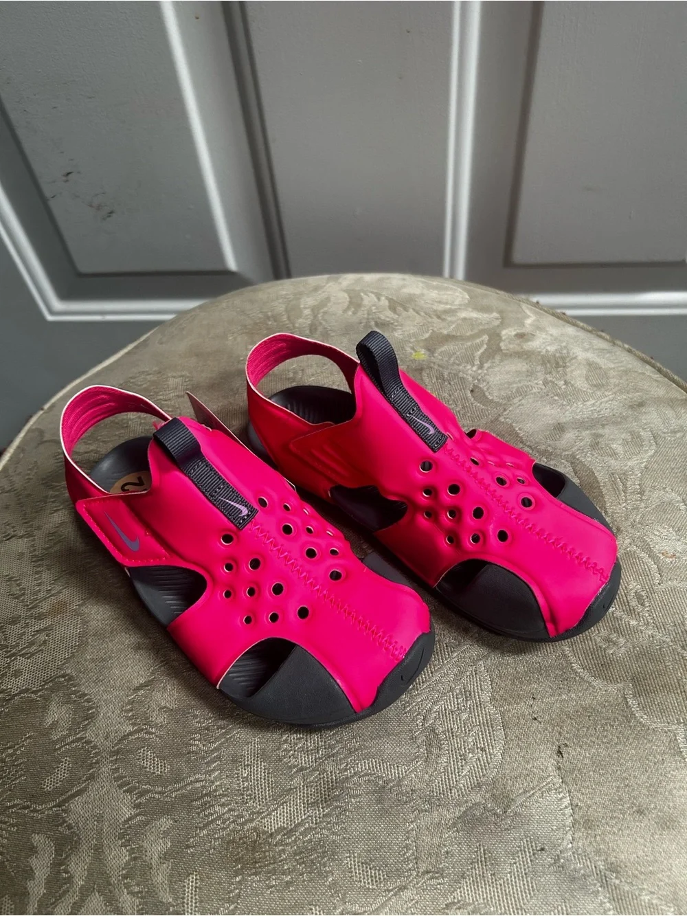 Nike Kids' Sunray Protect 2D Pink Water Shoes Sz 12C